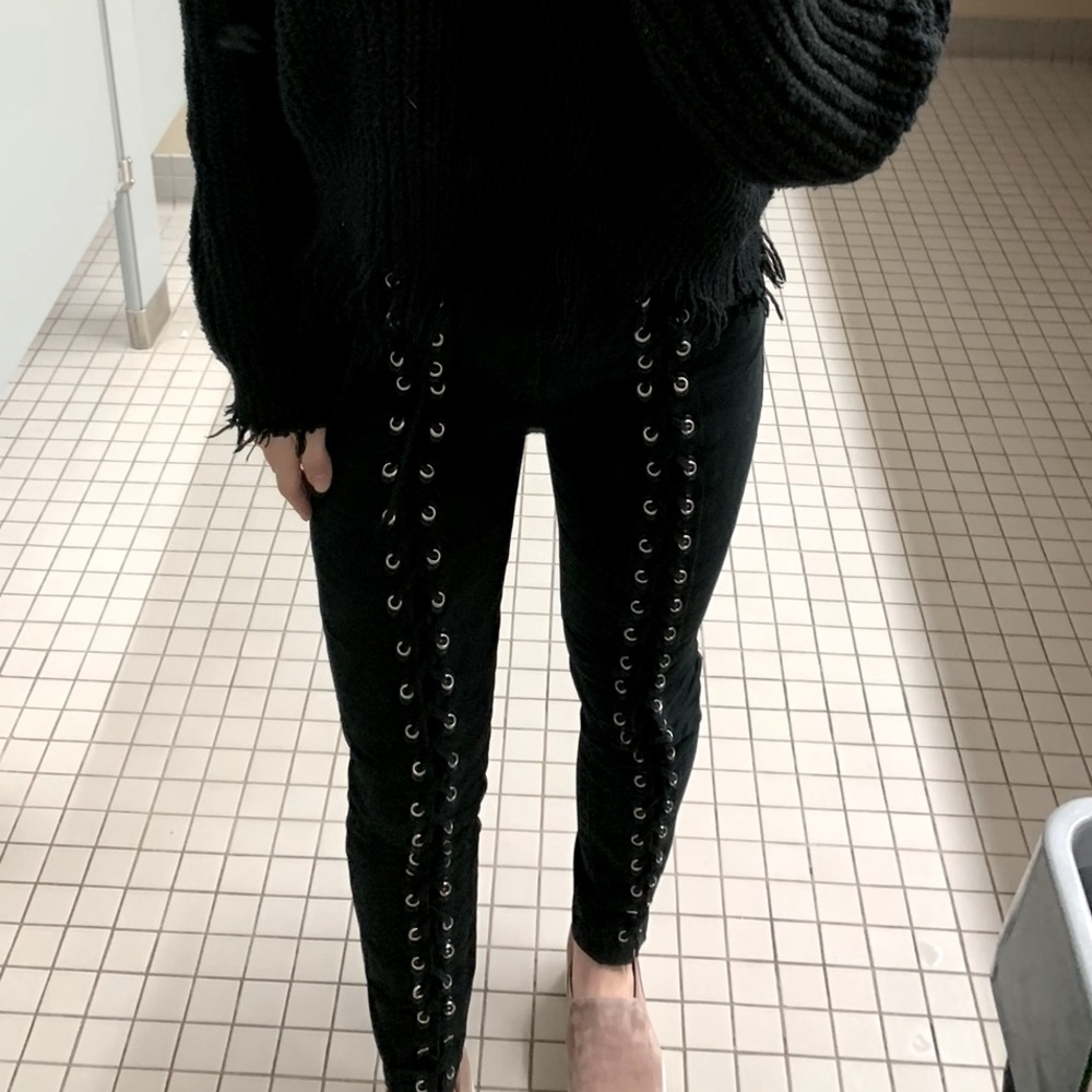 ALC tie up pants